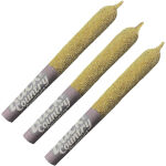 Back Country - GMO Bomb Rosin Infused Kief Coated Pre-Rolls - 3x0.5g