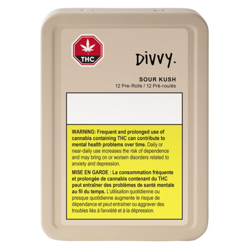 Divvy - Sour Kush Pre-Rolls - 12x0.35g