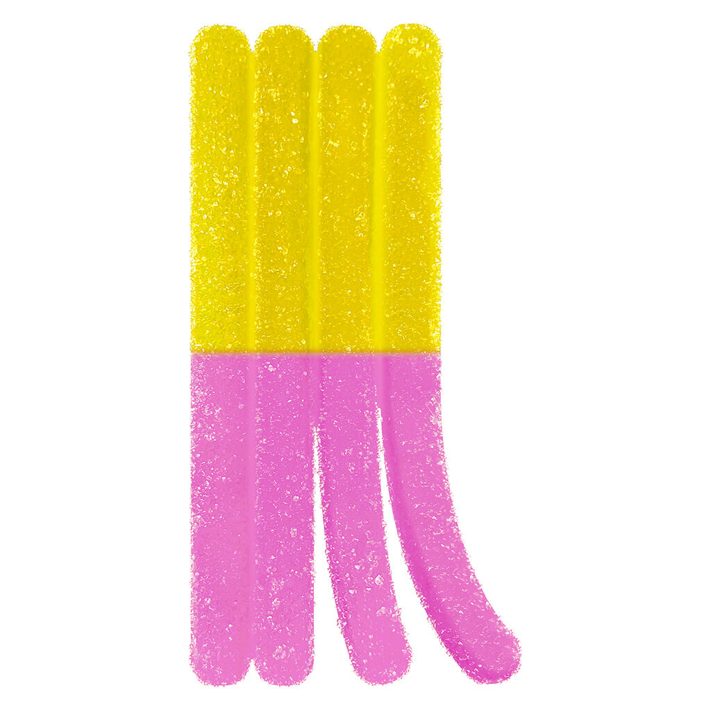StikiStix - 100 CBD Pink Lemonade Punch Gummy - 1 Pack