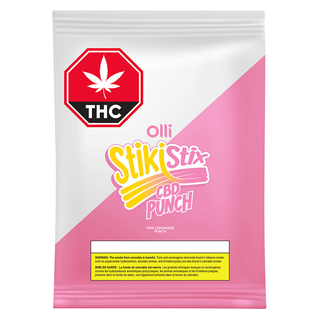 StikiStix - 100 CBD Pink Lemonade Punch Gummy - 1 Pack - Image 2