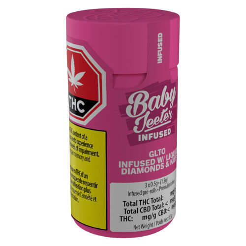 Baby Jeeter - Infused GLTO Pre-Rolls - 3x0.5g