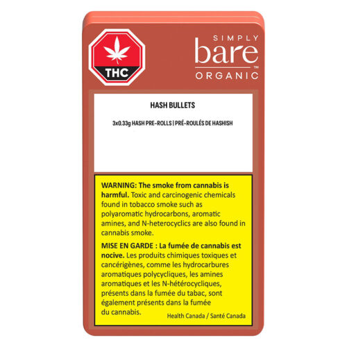Simply Bare - Hash Bullets - 3x0.33g