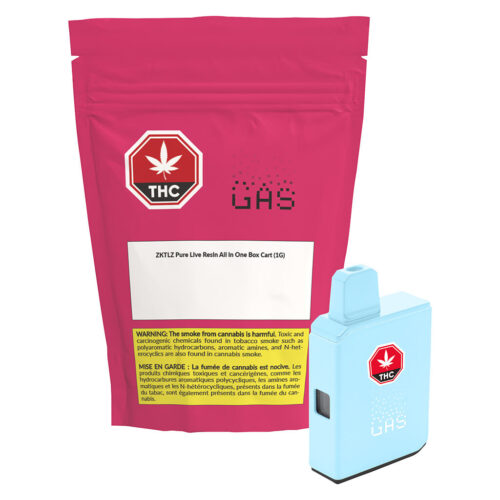 (GAS) - ZKTLZ Pure Live Resin Disposable Vape - 1g