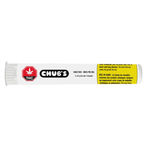 CHUB'S - Snack Pack - Indica Pre-Rolls - 4x0.5g