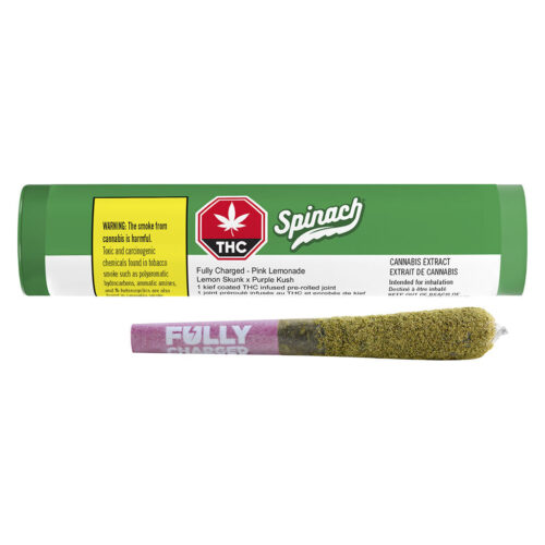 Spinach - Fully Charged Pink Lemonade Infused Pre-Roll - 1x0.7g