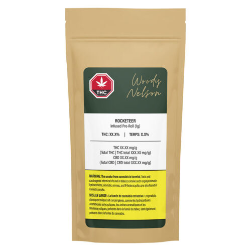 Woody Nelson - Rocketeer Infused Pre-Roll - 1x1g