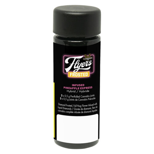 Claybourne - Flyers Frosted Infused Pineapple Express Pre-Rolls - 3x0.5g
