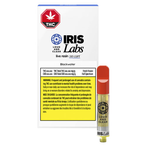 IRIS Labs - Blackwater Live Resin 510 Thread Cartridge - 1g