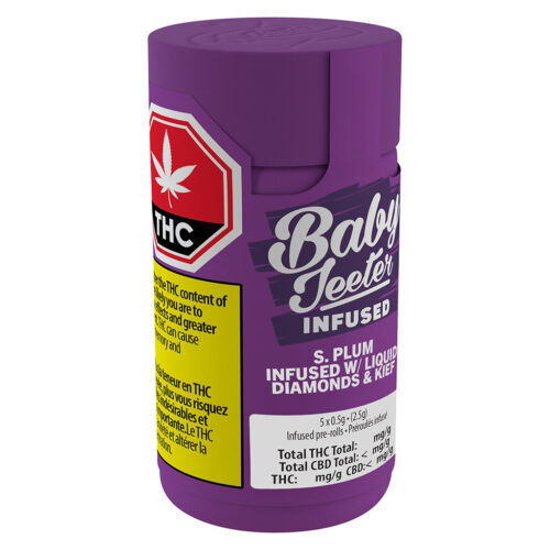 Baby Jeeter - Infused Sugar Plum Pre-Rolls - 5x0.5g