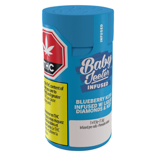 Baby Jeeter - Infused Blueberry Kush Pre-Rolls - 3x0.5g