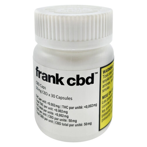 frank CBD - CBD Caps 50 - 30 caps