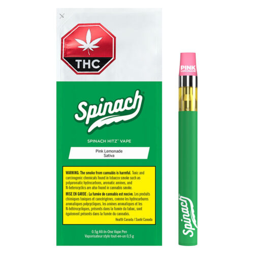 Spinach HITZ - Pink Lemonade All-in-One Vape - 0.5g