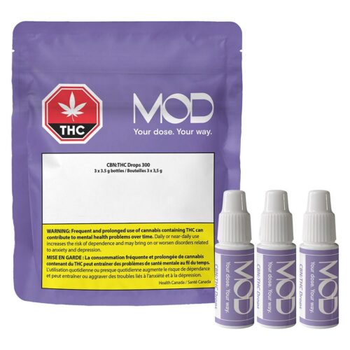 MOD - CBN:THC Drops 300 - 3 Pack