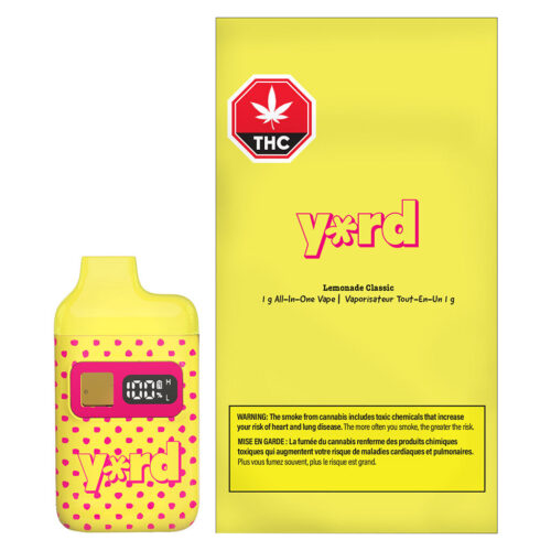Yard - Lemonade Classic Disposable Vape - 1g