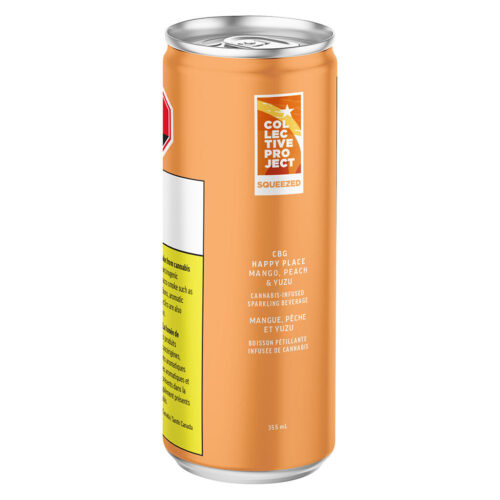 Collective Project - 2:1 CBG Happy Place (Mango Peach & Yuzu) - 355ml