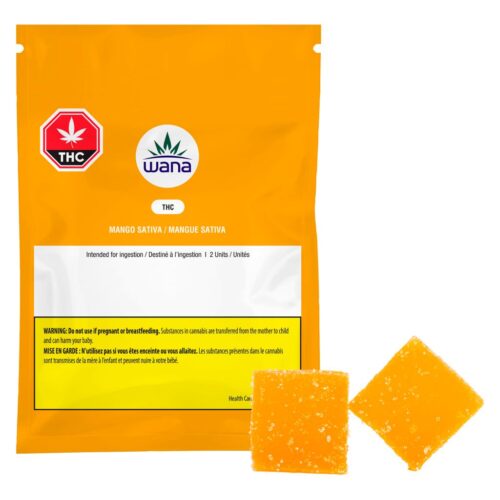 Wana - Mango Sativa Gummies - 2 Pack