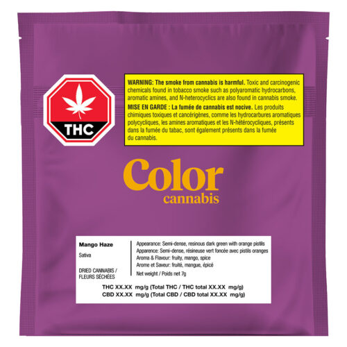 Color Cannabis - Mango Haze - 3.5g