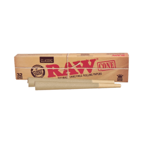 RAW - Classic Pre-Rolled Cones King Size - 32 Pack