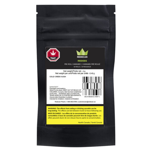 Redecan - Redees Cold Creek Kush Pre-Rolls - 10x0.4g