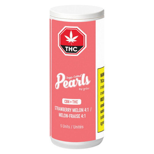 Pearls by grön - CBN:THC Strawberry Melon 4:1 - 5 Pack