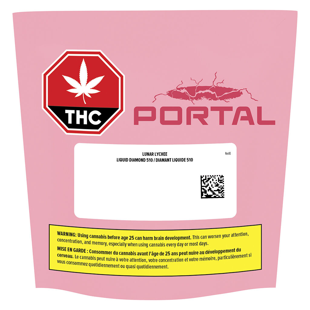 PORTAL - Lunar Lychee Liquid Diamond 510 Thread Cartridge - 0.95g - Image 2